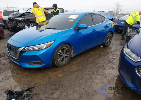 2020 Nissan Sentra Sv Xtronic Cvt from USA, damaged, VIN 3N1AB8CV0LY221700